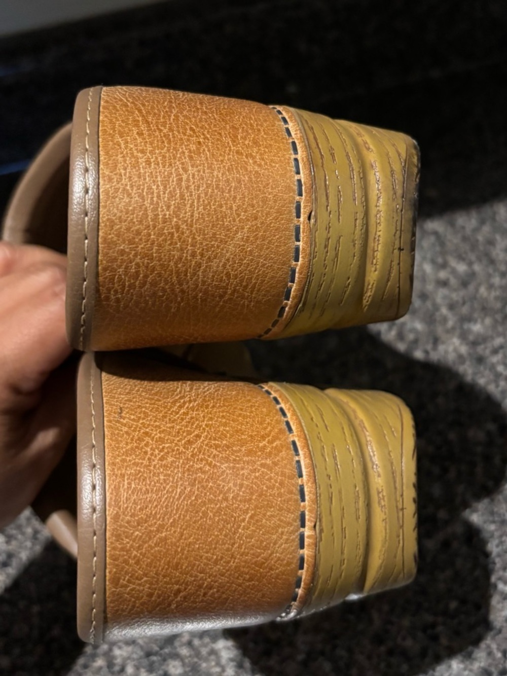 ▪️Dansko Honey Distressed Professional Clogs 38 Wide - Picture 14 of 14